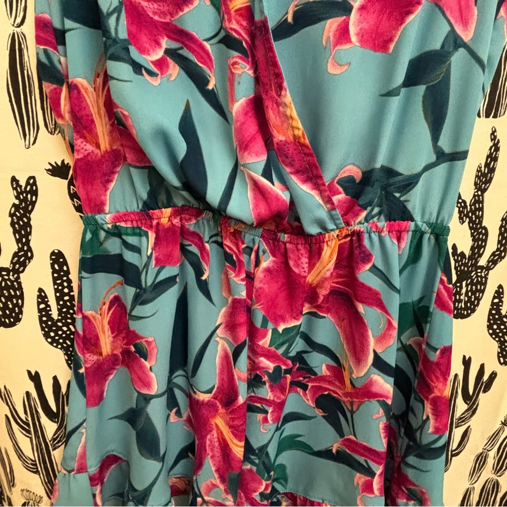 Show Me Your MuMu Riri Sea Lilies Romper EUC - Picture 8 of 12